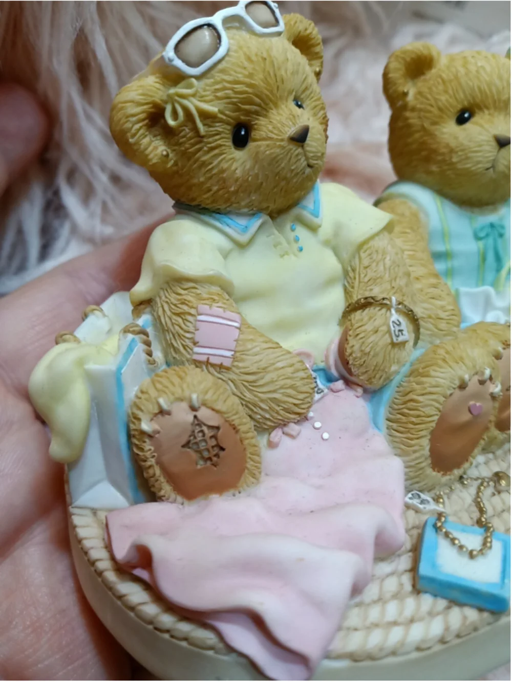 Cherished Teddies Fiona & Myra, A Friend Is A Lifetime Bargain Shopping Jewelry